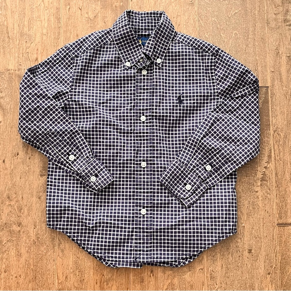 Ralph Lauren Poplin Shirt and Sweater Vest